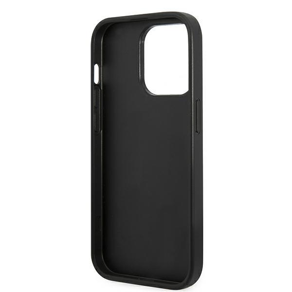 Guess Guhcp14Lhggshk Iphone 14 Pro 6,1 Czarny/Black Hard Case Glitter Script