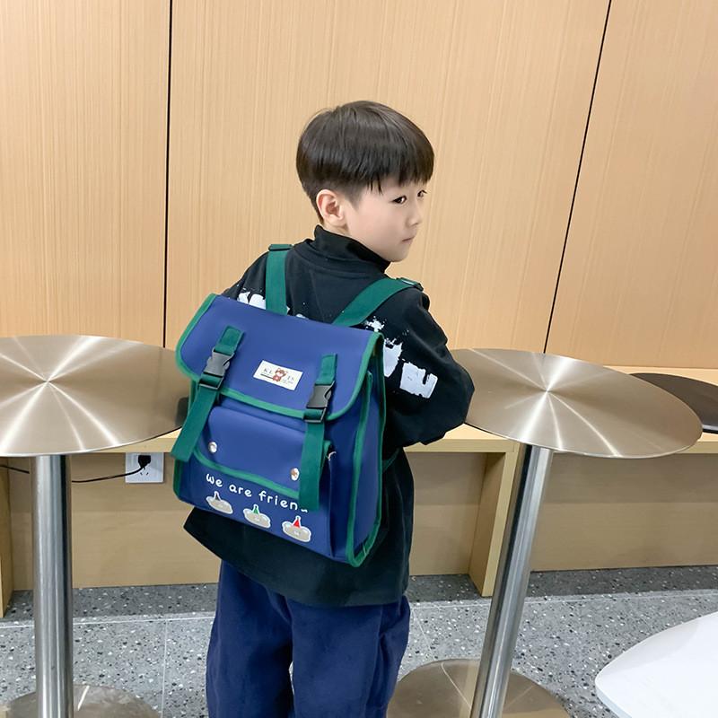 Delightful Backpack Kids With Cute Animal Design And Breathable Nylon For Preschool And Daily Use