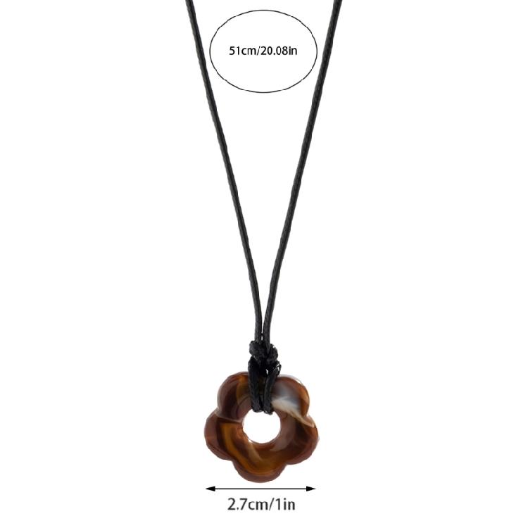 Blütenanhänger Schlüsselbein Kette Mode Schmuck Geschenk Geburtstag Hochzeit Valentinstag