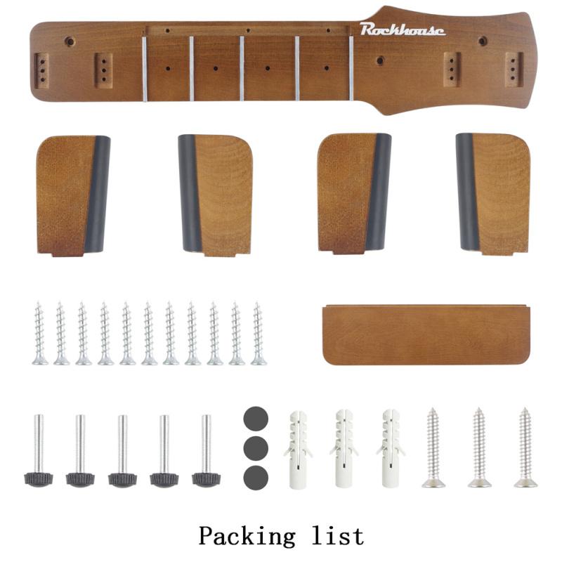 

Безопасная прочная буковая древесина Rgh-7, классическая гитарная головка, подставка для гитарного крючка, подходящая для бас-гитары