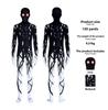 Horror Halloween Zalgo Monster Cosplay Kostüm Mit Roten Augen Für Kinder Und Erwachsene