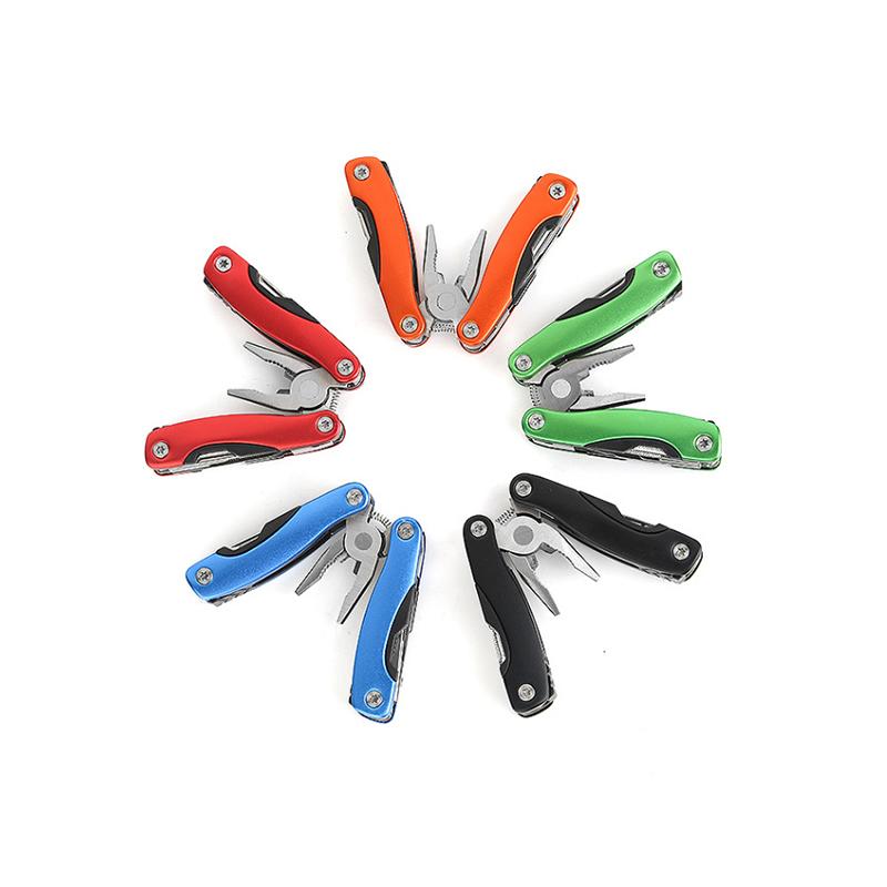 Camping Gear Outdoor Survival Stainless Steel 9 In 1 Portable Multi Tool Plier Camping Accessories Portable