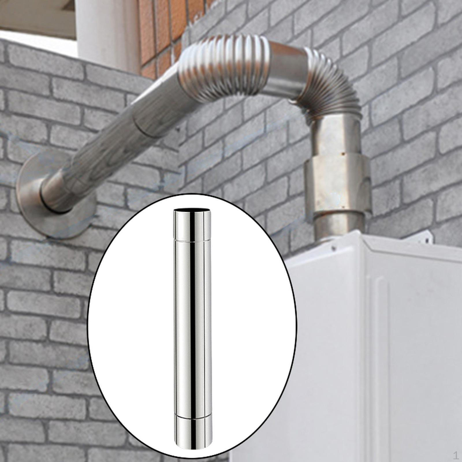 

2,36-дюймовый диаметр газового нагревателя вентиляционная труба дымоход из нержавеющей стали для котла 6cmx45cm