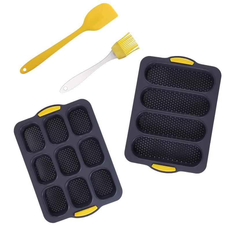 Silicone Mold Bread Mold Set, Non-stick Baking Tray, Oven Cake Mold,household  Baking Tools Accessories