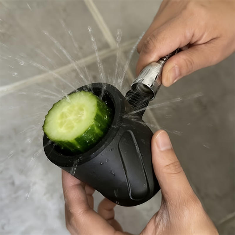 High Pressure Handheld Shower Head Circular Water Flow Design Boosted Pressure Bathroom Bath Sprayer Accessory