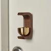 Vintage Door Bell With Delicate Pattern For Retro Style Bedroom Door No Tool