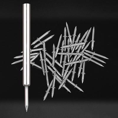 High-Strength Skirting Line Installation and Fixation Invisible Two-Way Single-Head Seamless Nail Two-Way Horn Nail