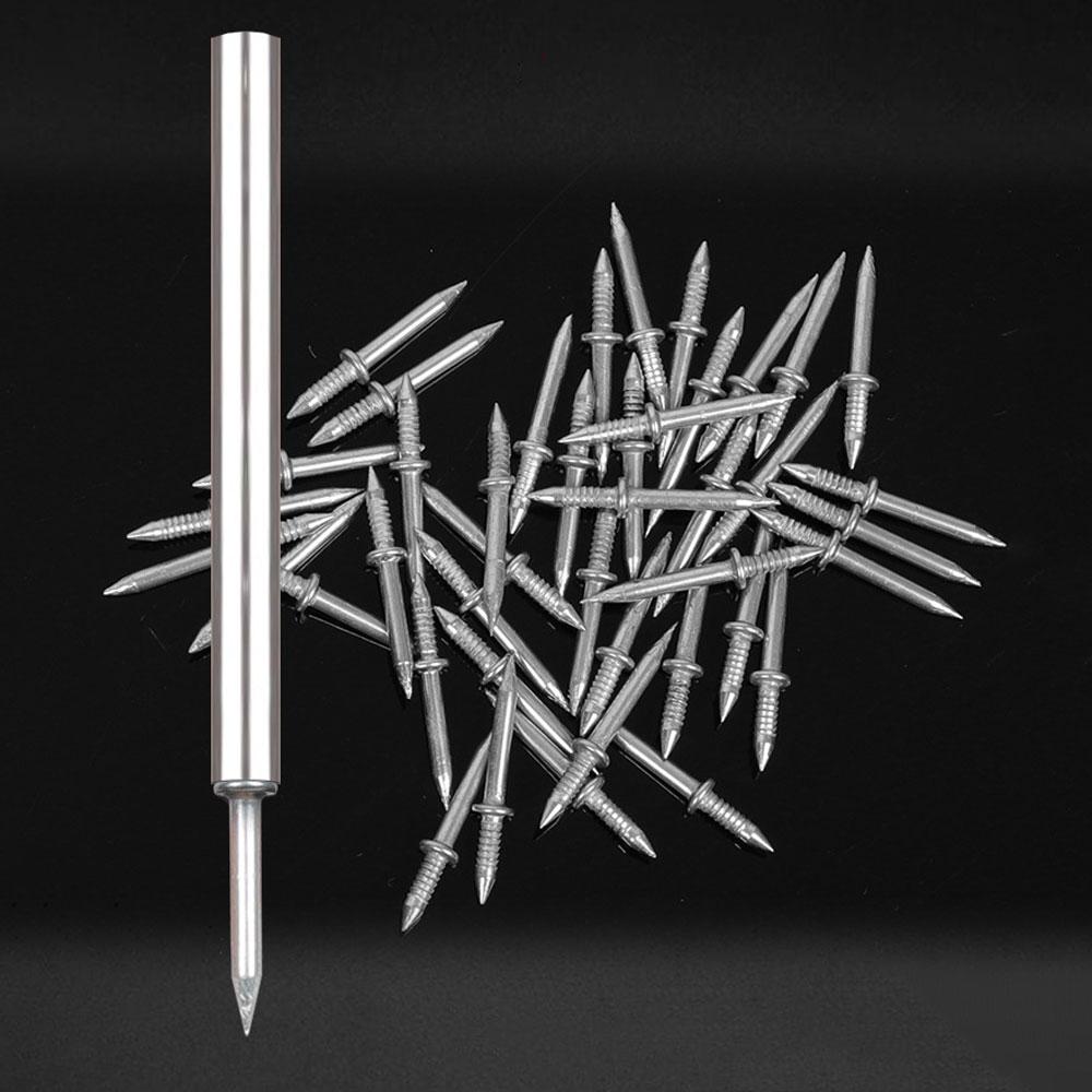 High-Strength Skirting Line Installation and Fixation Invisible Two-Way Single-Head Seamless Nail Two-Way Horn Nail