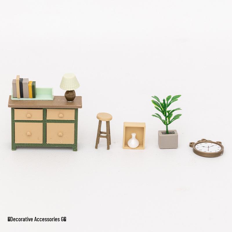 Ying Cute Healing Mini Screen Decorative Toy for Desk or Cabinet