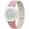 Watch Band for Samsung Galaxy Watch Ultra 47mm Magnetic Dual-Color Silicone Strap