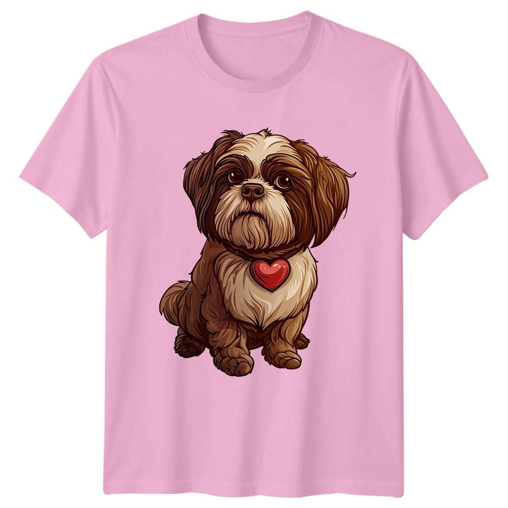 Shih Tzu Dog Breed Unisexs TShirt Unisexs Tee Graphic Unisex Top