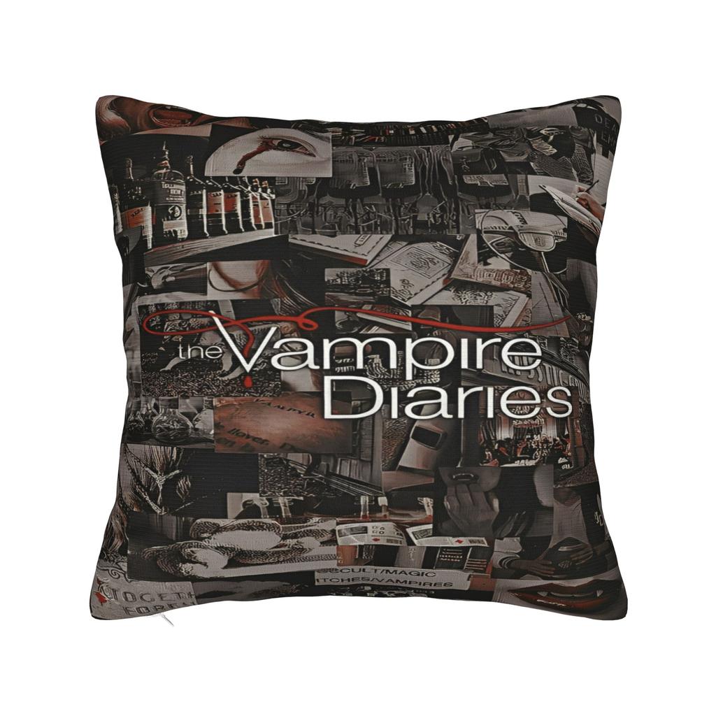 Living Room Decor The Vampire Diaries Pillowcase Accessories  Pillow Covers Zipper Multiple Sizes