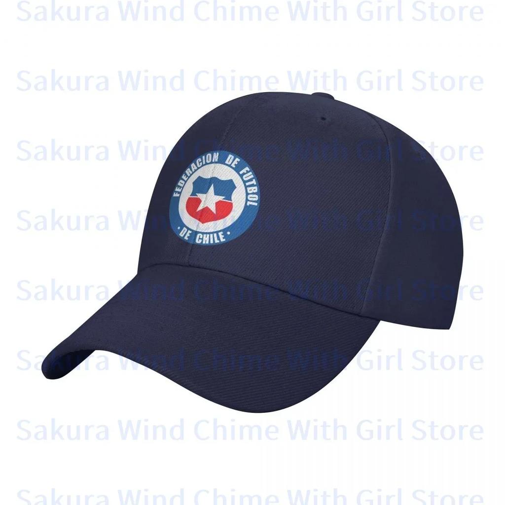 Fashion Chile National Football Team Baseball Cap for Men POLYESTER Hats Adjustable Hat Casual Truck Driver Hat