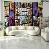 Gta Wall Tapestry Aesthetic Wall Hanging Printed Fabric Blanket Decorative Tapestries for Bedroom Living Room Home Decor