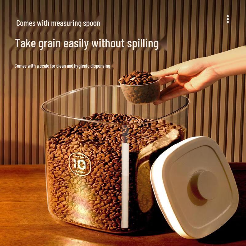 Electric Vacuum Pet Food Storage Container