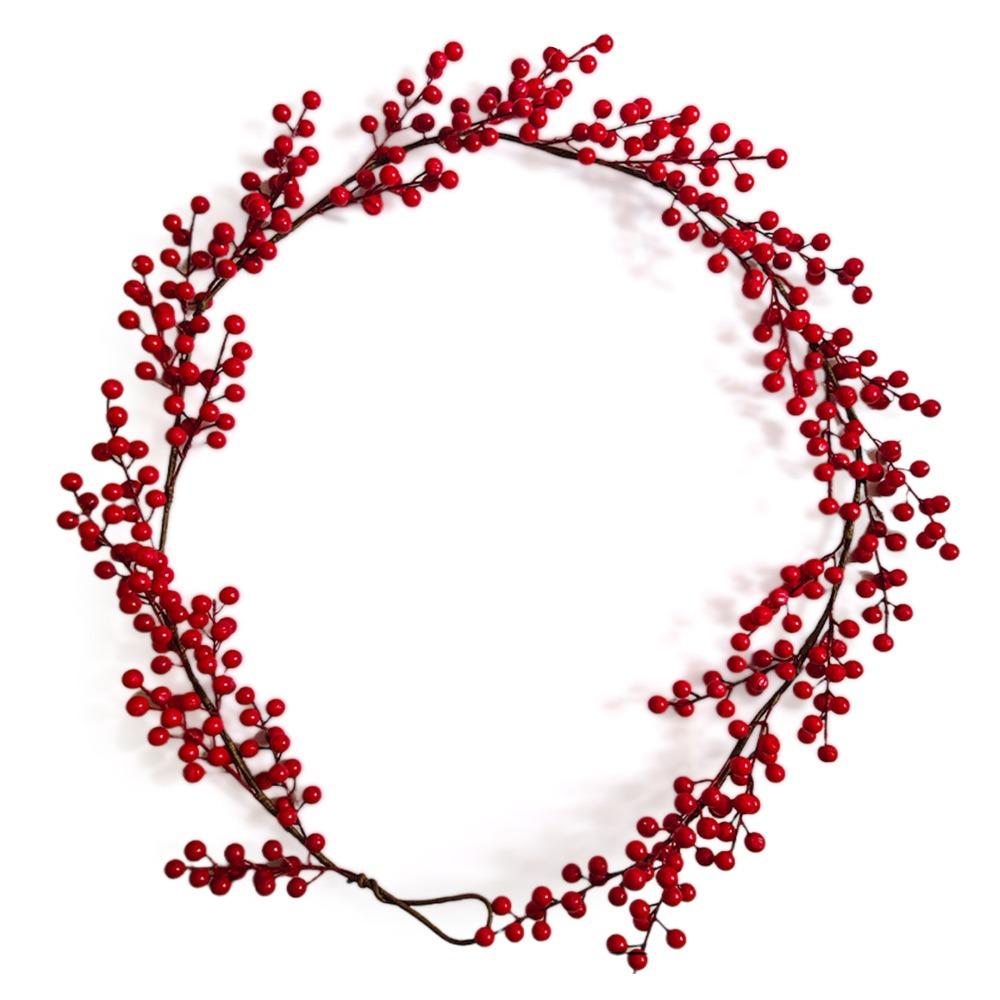 DIY Accessories Christmas Garland Home Decoration Artificial Plants Hanging Wreath Festival