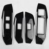 Portable 4PCS Window Lift Button Switch Panel Trim Cover For LEXUS NX 300H 200T Car Window Adjust Decoration Stickers