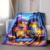 1Pc Winter Minions Friendship Blanket Soft And Comfortable Casual Warm Camping Travel Christmas Halloween Gift M91752