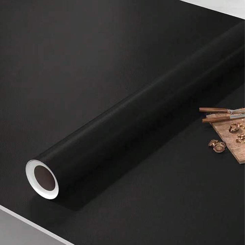 1/3/5m Matte Tapete Weiß/Grau/Schwarz Vinyl Selbstklebend für Wandregal-Auskleidung Tisch Tür Wohnzimmer Kontaktpapier Wanddeko