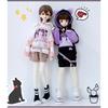 New 1/6 1/4 1/3 BJD Doll Clothes Cute Cat Sweater Hoodie Jacket for Big 1/6, Yosd, 60 30cm Doll Clothes BJD SD Doll Accessories