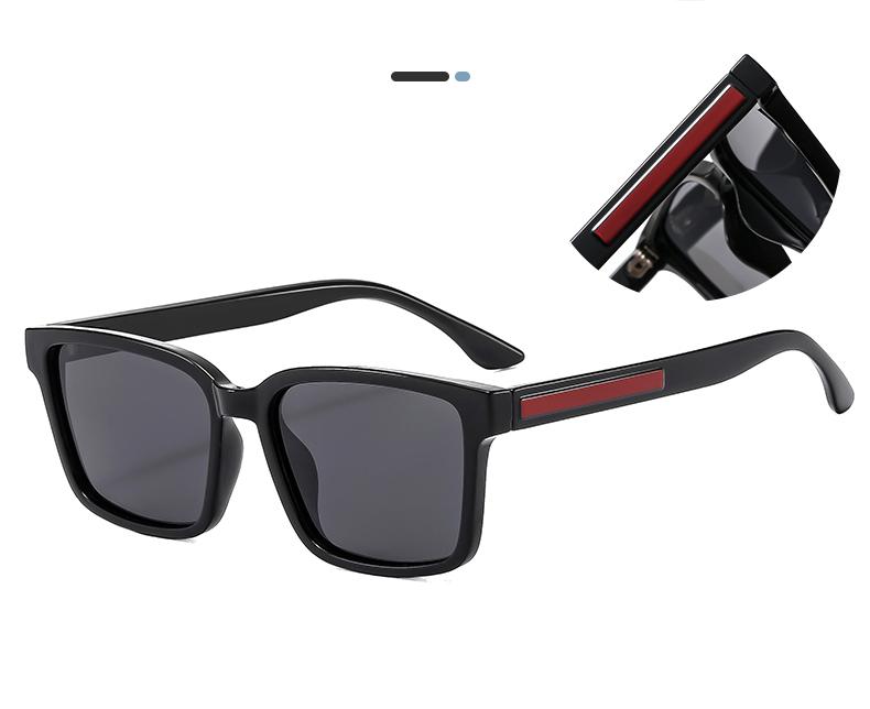 2pcs Rectangle Sunglasses For Men Women Polarized UV400 Outdoor Sports Protection Driving Sun Glasses Male Famale Brand Design