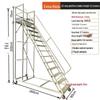 Industrial Mobile Work Platform Ladder