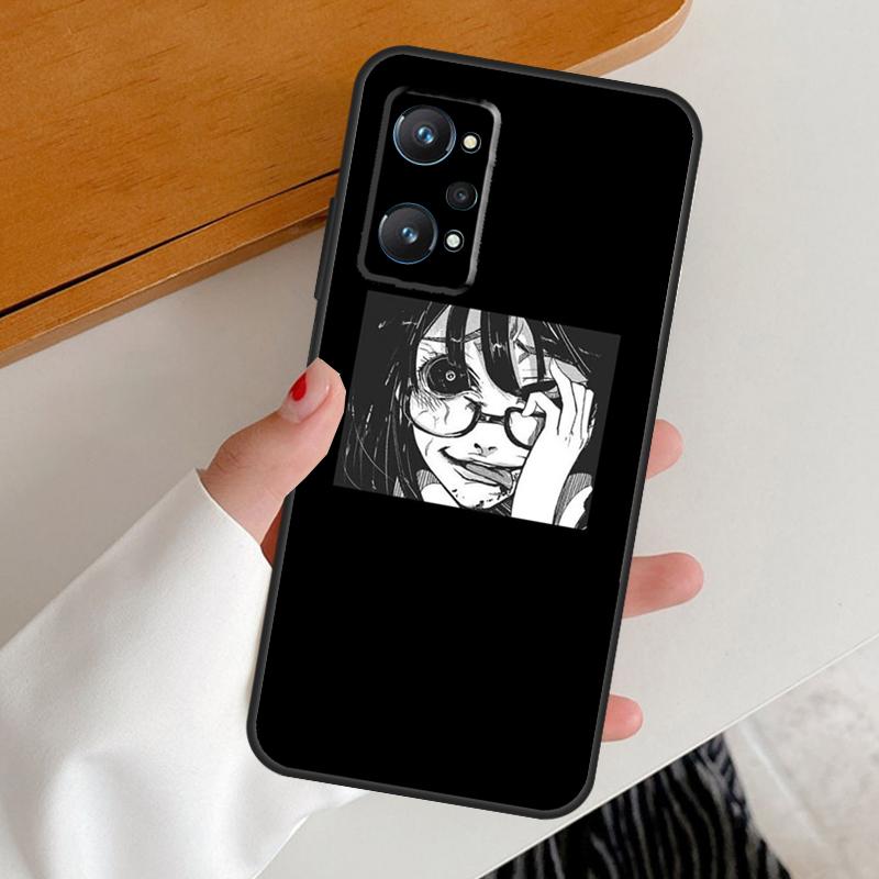 Japanese Anime Aesthetic For Realme 15 Pro GT7 GT6 10 11 12 13 14 Pro Plus C67 C63 C61 C55 C51 C53 C35 C75 C65 Case