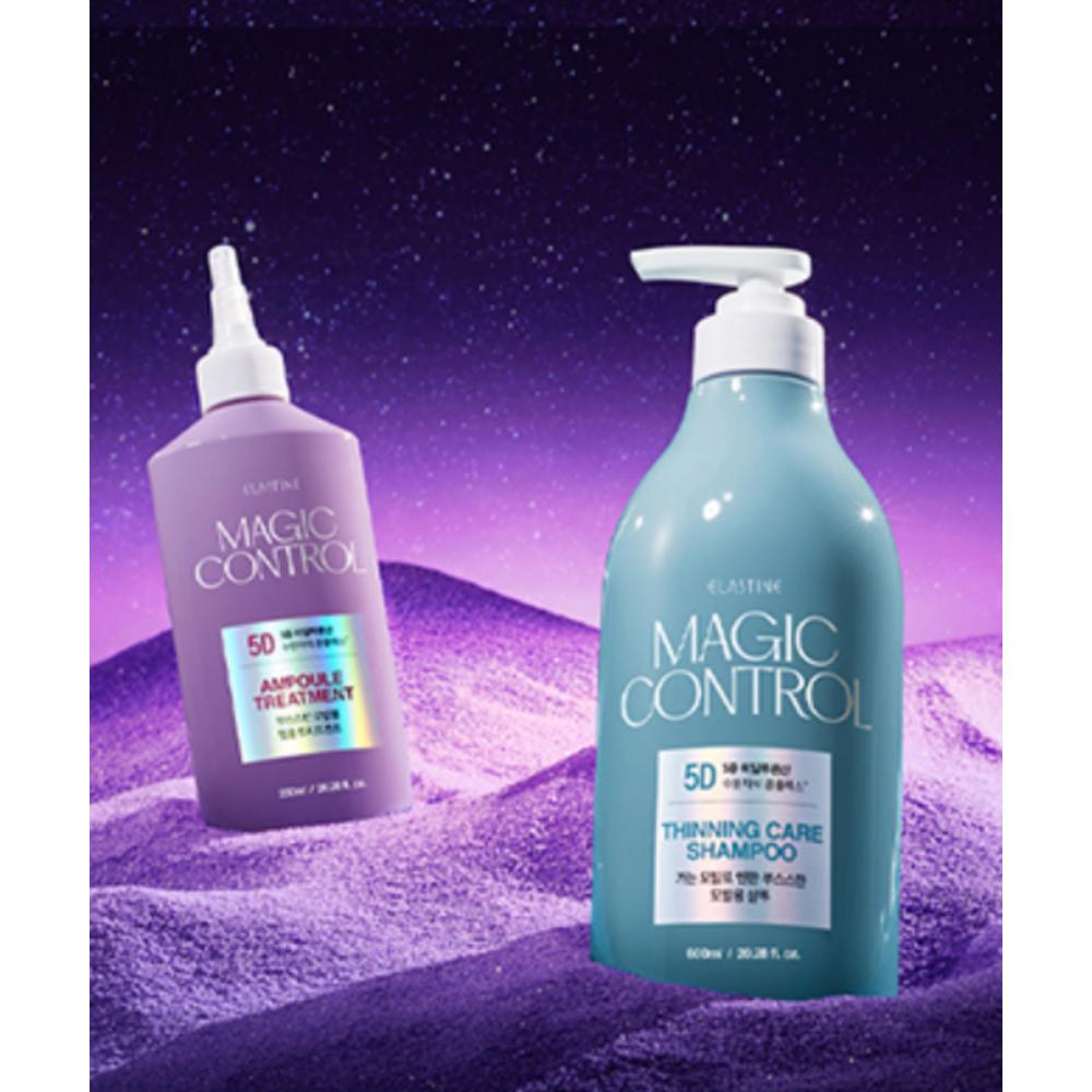 Shampooing Elastin Magic Control pour cheveux fins et cassants, 600 ml, 1 paquet