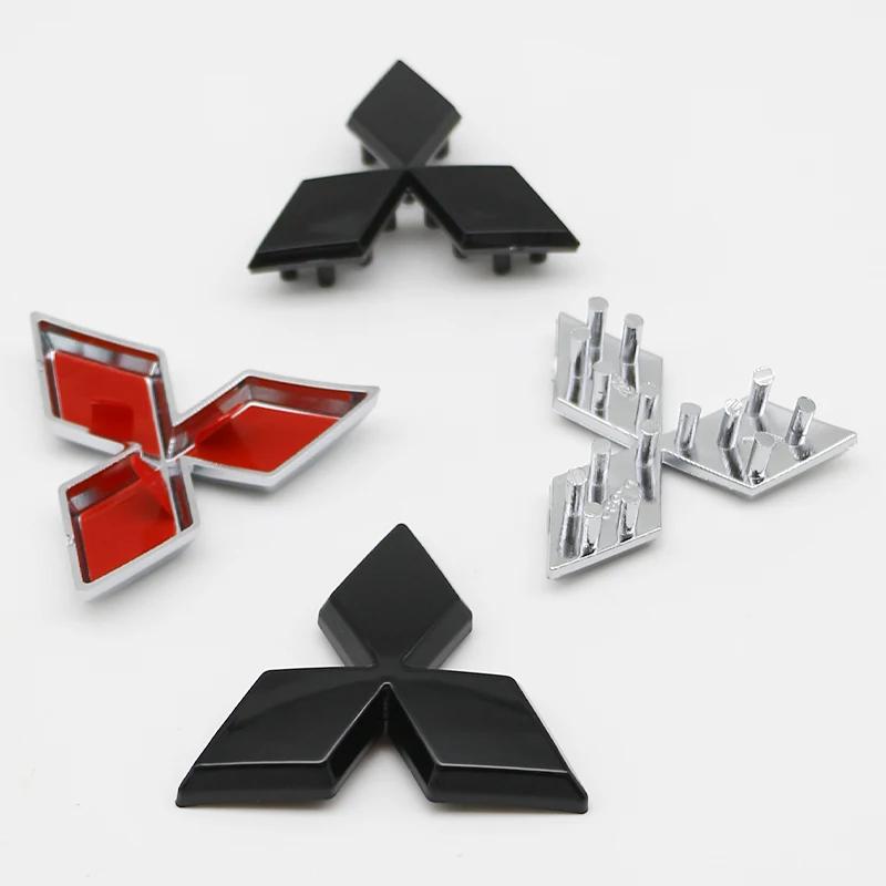 1Pc Mitsubishi Logo Steering Wheel Decal 3D Sticker Car Badge Logo For Mitsubishi Colt Delica Ralliart Pajero Xpander Space Star
