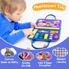 Pannello Attività, Giocattolo Montessori, Giocattolo per Bambini Giocattolo per Motricità Fine Da 1 Anno, Busy Board, Giocattolo Da 1 Anno Bambino, Giocattolo Sensoriale Bambino