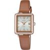 Casio SHS-D400CGL-7AJF Solar Watch Brown Women's Stylish Design