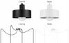 MODERN SPIDER HANGING LAMP METAL LAMPSHADE