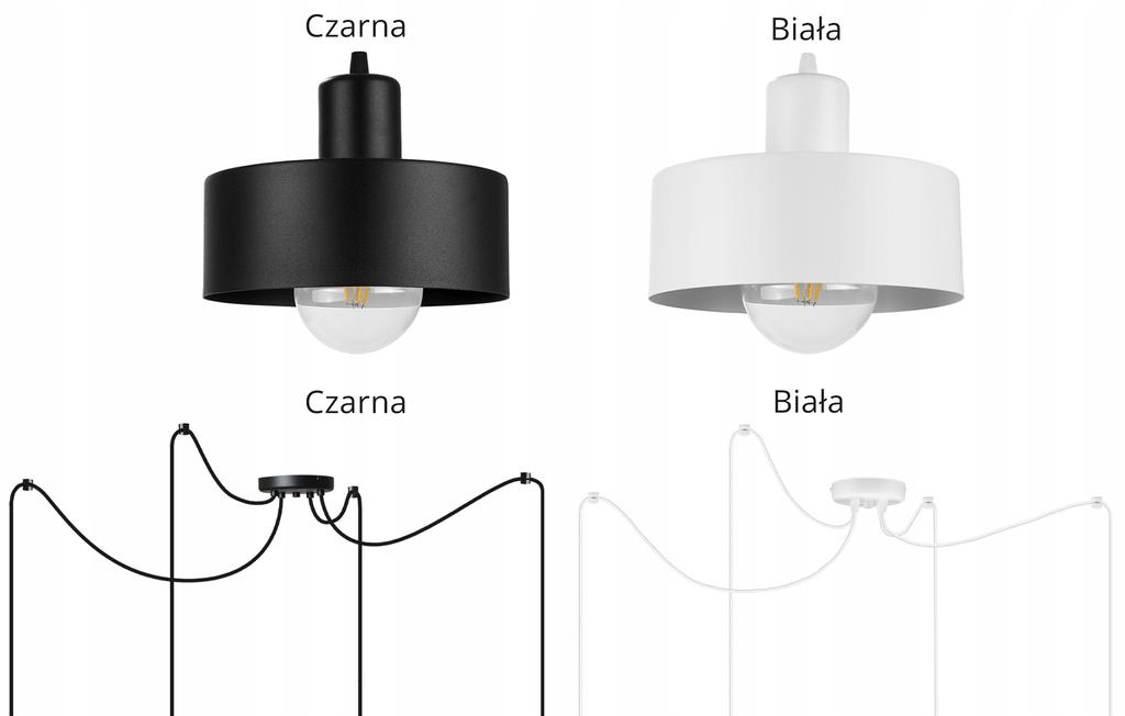 MODERN SPIDER HANGING LAMP METAL LAMPSHADE