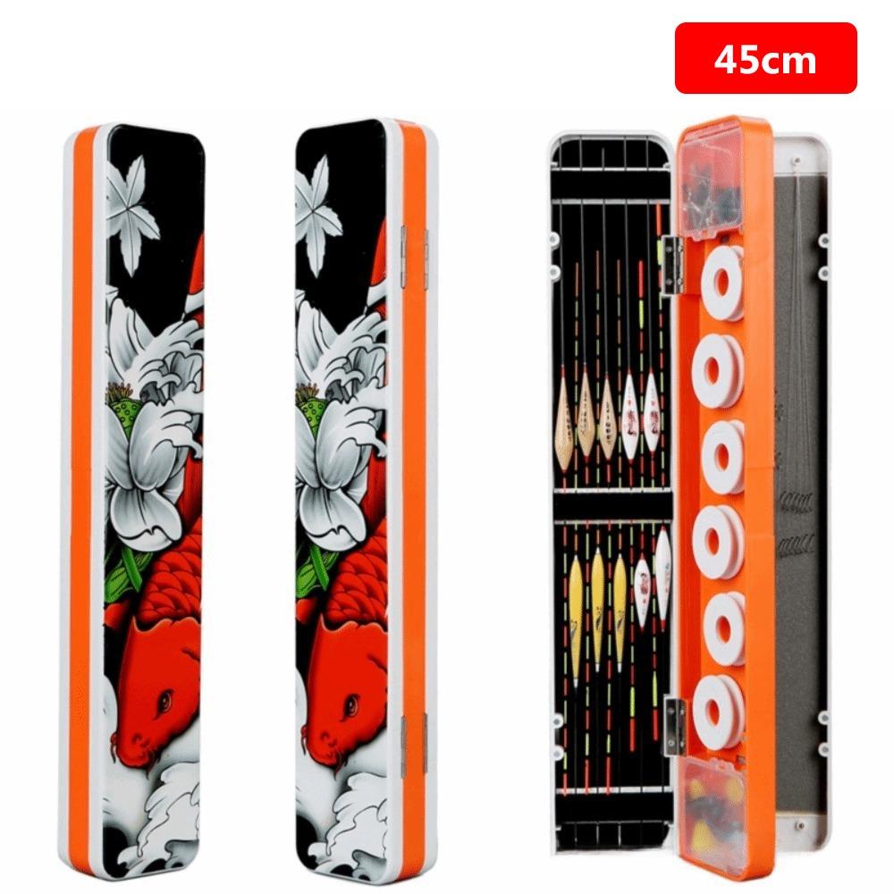 Sturzsichere Werkzeugaufbewahrungsbox Bemalte Angelposen-Box Neue Angelgerätebox