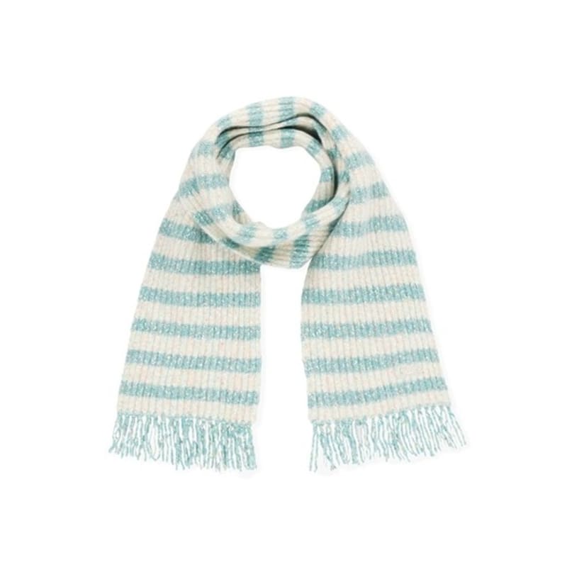 

SUNLOVE Merry Stripe Muffler Blue OS