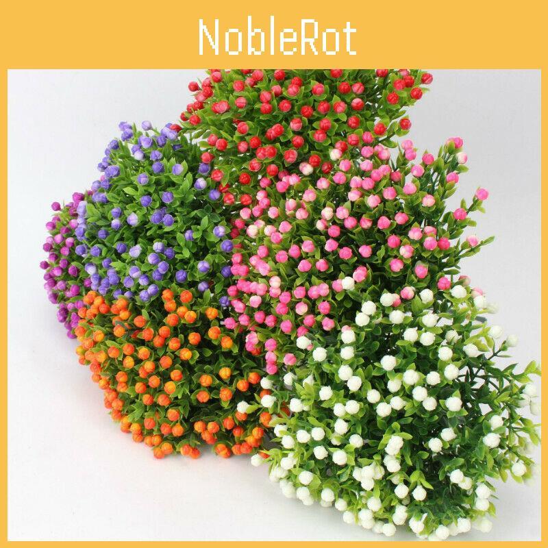 Artificial Plants Plastics Flowers Garden Porch Window Decor Inoutdoor
