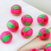 2Pcs Clothes Laundry Balls Reusable Vivid Color Labor-saving Effective Multipurpose Remove Hair Plastic Washing Machine Lint Remover Balls Catchers