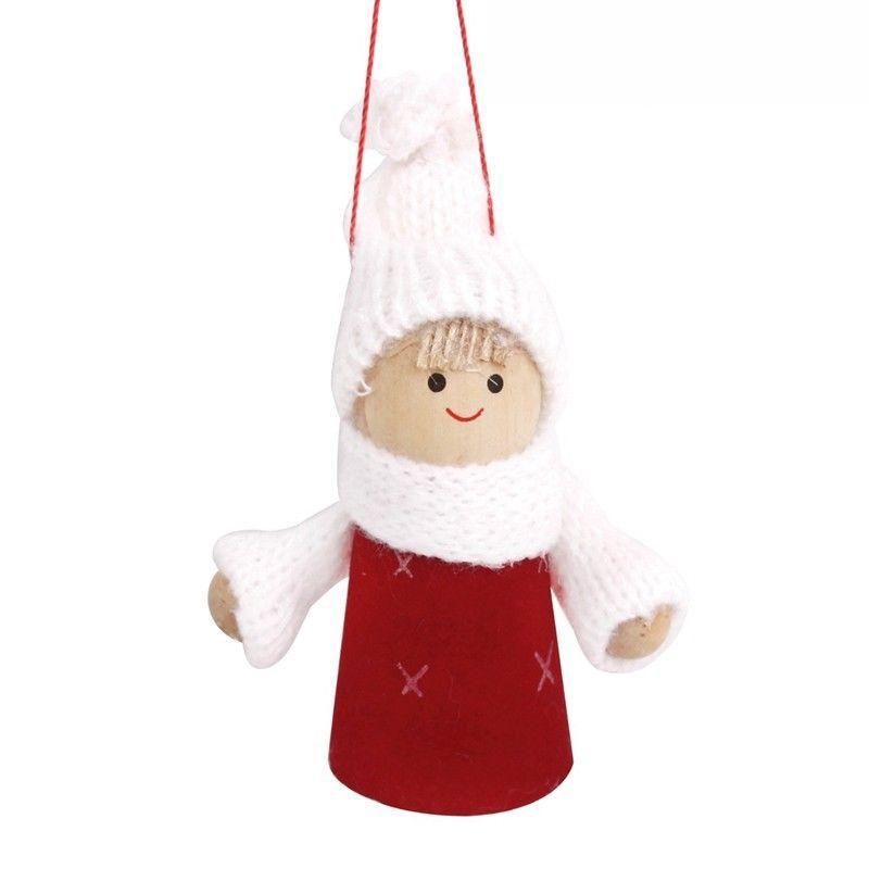 Enchanting Xmas Wooden Train Ornament For Kids Christmas Tree Decoration Delight