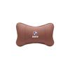M logo Car Valve Cap Auto Seat Headrest Leather Neck Pillow Head Support For BMW X1 X2 X3 X5 X4 X6 X7 iX3 F20 F10 F07 E70 E46 FY6