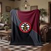 Brentford Football Print Flannel Blanket Soft Warm Sofa Bed Throw Blanket For Home Office Bedroom