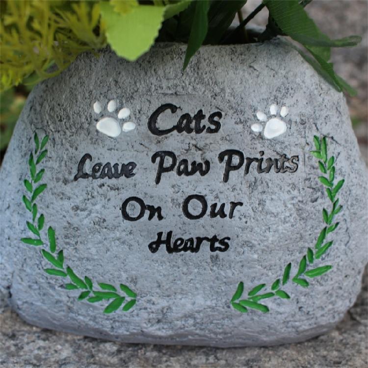 Fashionable Pet Memory Plant Hold Commemorative Flower Hold Resins for Outdoor