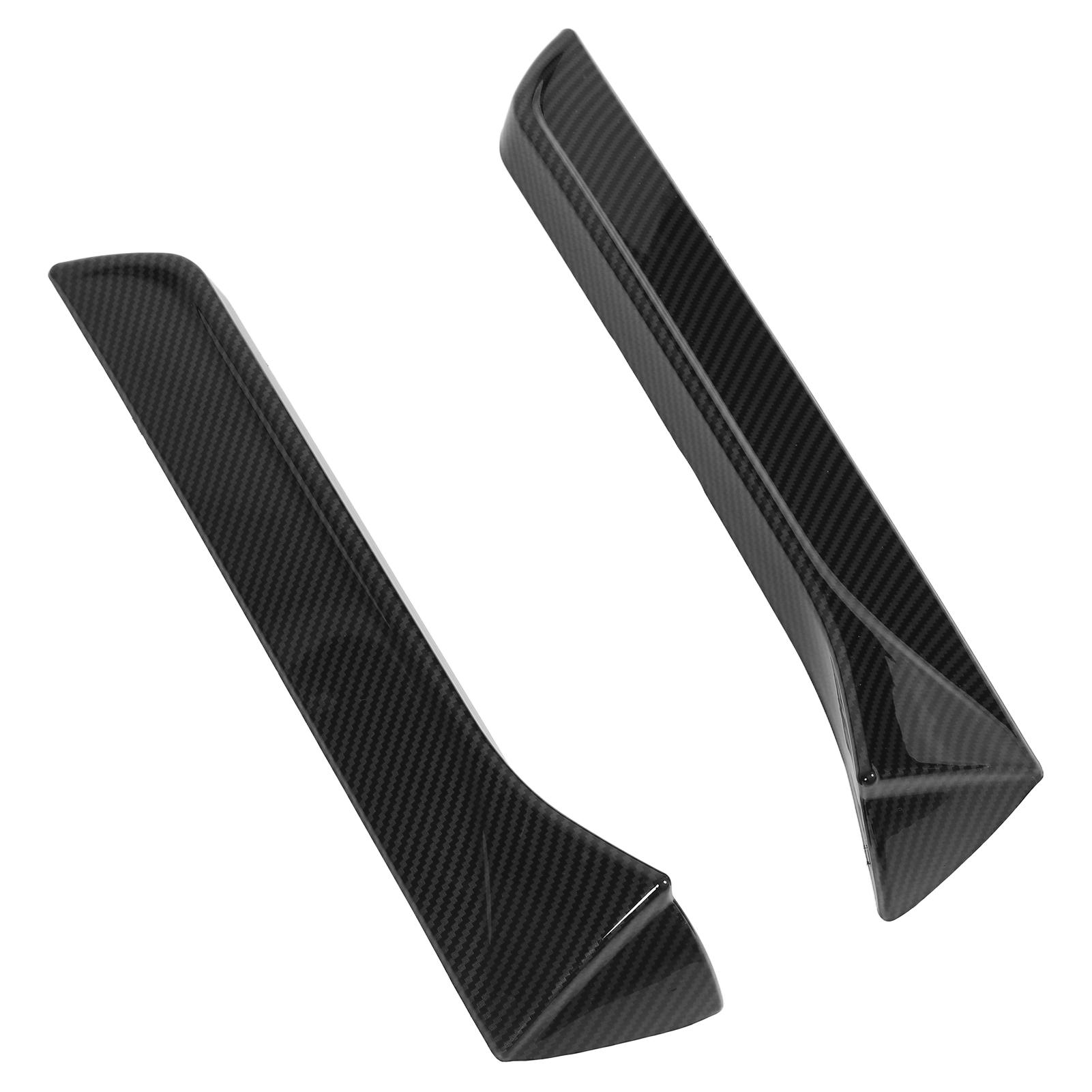 

2PCS Rear Window Side Splitter Wing Exterior Trim Left Right Replacement for SEAT 5F FR Mk3 MK3.5 2013‑2021