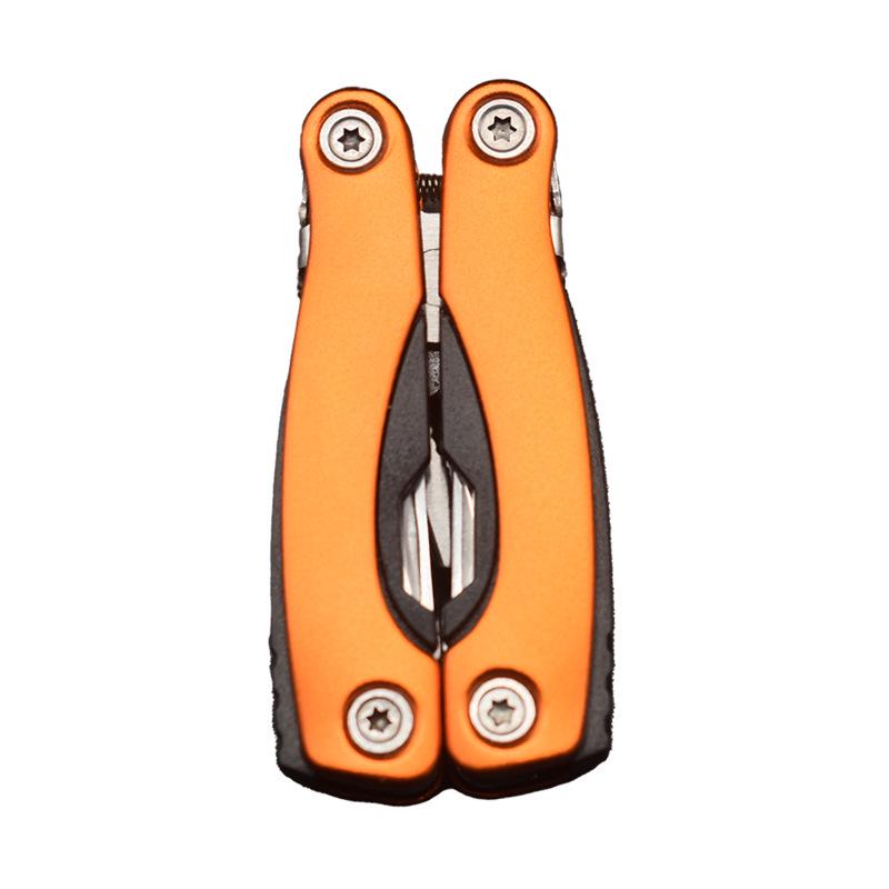 

Multi-Color Portable Folding Pliers - Mini Multifunctional Right-Handed Tool оранжевый