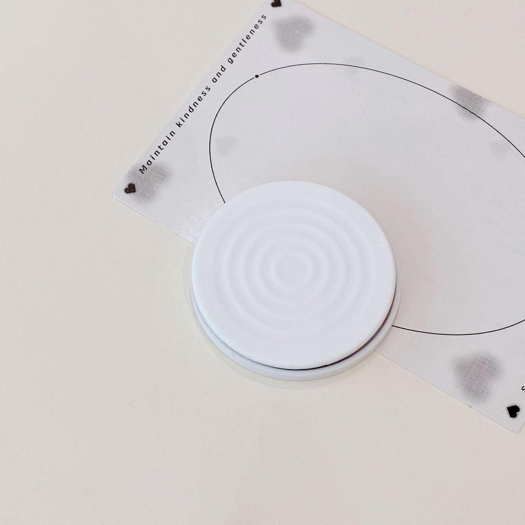 Water Ripple Silicone Phone Case with Magnetic Folding Stand