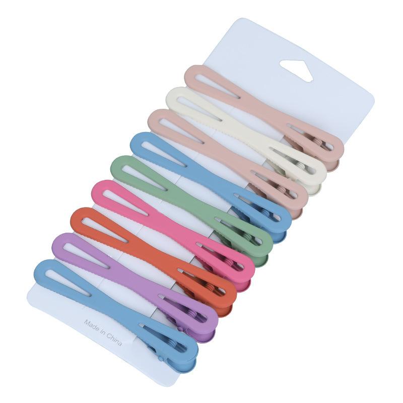 Klamry do włosów typu dzióbekNakrycie głowyGrzywka Boczne klipsy do włosówMałe klipsyi Kolorowe klipsy