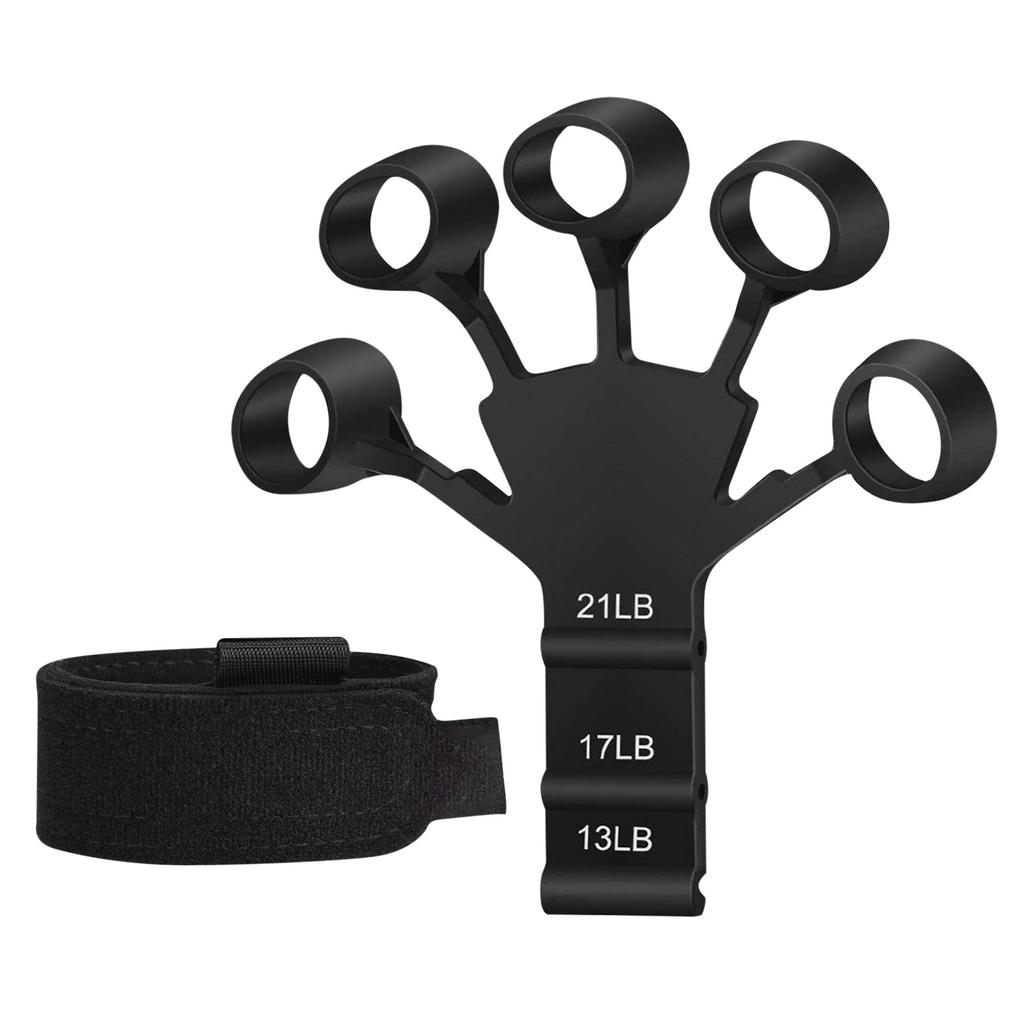 Finger Strengthener,Grip Strength Trainer,3 Resistant Level Finger Exerciser,Hand Strengthener For Patients Strength Training
