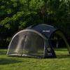 Silver Coated Sunshade Canopy UV Resistant Camping Dome Tent PU3000MM Waterproof for Outdoor Backyard BBQ