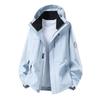 2026 Unisex 3-in-1 Hooded Windbreaker: Versatile Outdoor Jacket