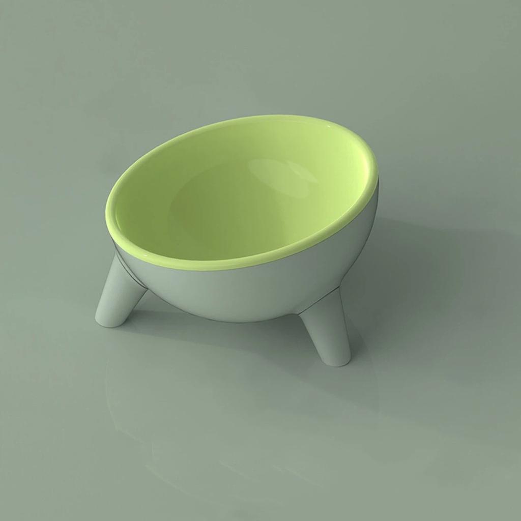 Feeding Dispenser Pet Comfort Feeding Bowl Tilted Elevated Bowl Pet Cat Dog Food Water Dish Backflow Prevention