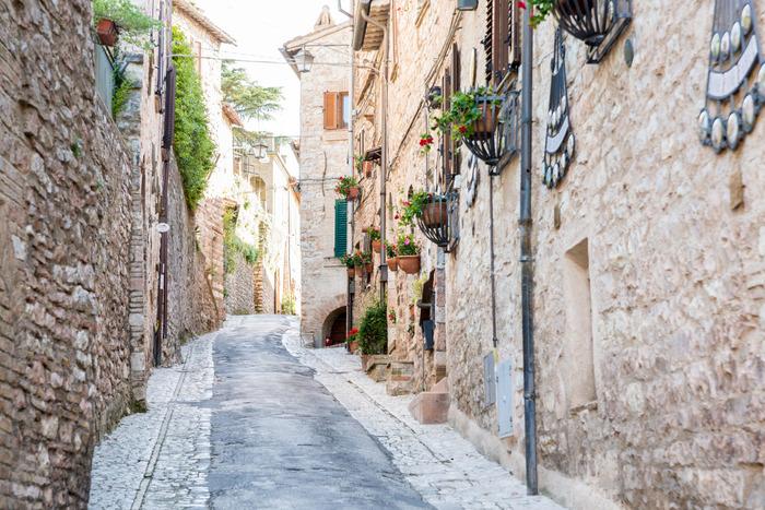Photomural Italian Street Smooth Vinyl 208x146